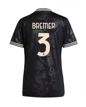 Juventus Gleison Bremer #3 Maglia Gara Terza Repliche 2025-26 Donna Maniche Corte